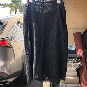 Black Skirt With Liner